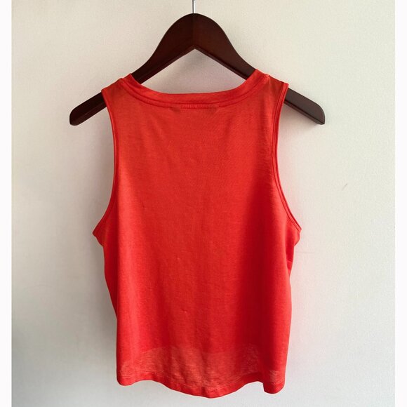 🆕 Athleta Women's Vapor 'Torch Red' Muscle Tank - Picture 5 of 9